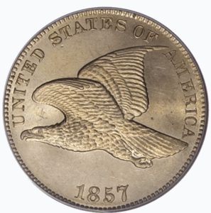 Flying Eagle Penny - 1857 flying eagle penny value