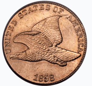 Flying Eagle Penny - 1858 flying eagle penny value