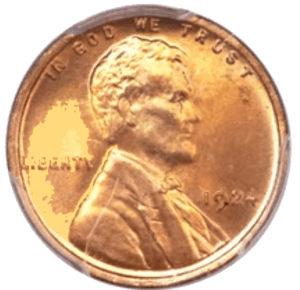 Lincoln Wheat penny - 1924 wheat penny value and error