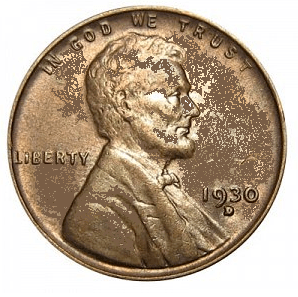 Wheat penny - 1930 d wheat penny value
