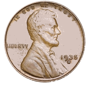 Wheat penny - 1935 s wheat penny value