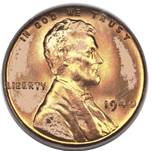 Wheat pennies - 1940 wheat penny value