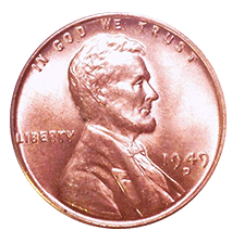 Wheat pennies - 1949 s wheat penny value