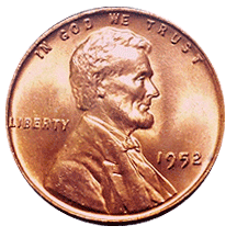 Wheat pennies - 1952 wheat penny value