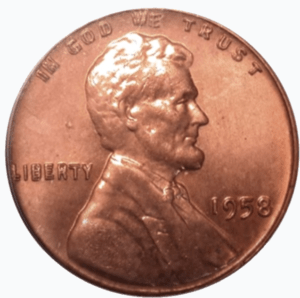 Wheat pennies - 1958 wheat penny value