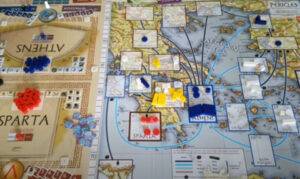 Pericles board game play