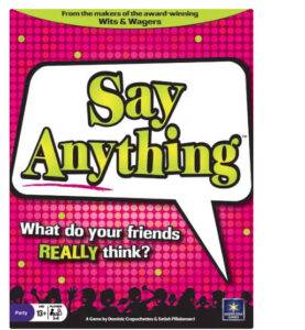Say Anything - Party Board game