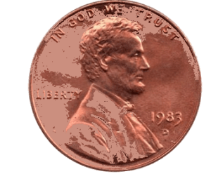 Lincoln penny - 1983 D Lincoln penny value and error