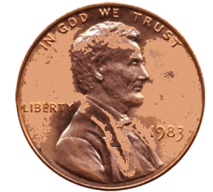 Lincoln penny - 1983 Lincoln penny value and error