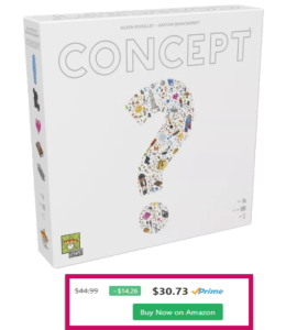 Concept board game - Buy now on Amazon