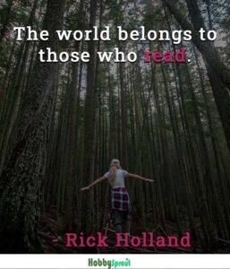 Reading Quotes - Rick Holland about reading