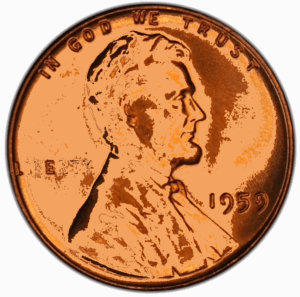 Lincoln Penny - 1959 Lincoln Penny value and error