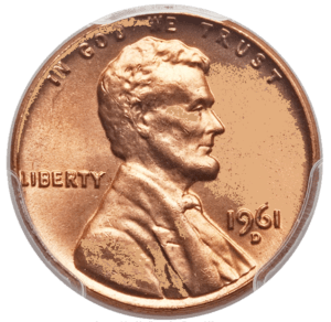 Lincoln Penny - 1961 D Lincoln Penny value and error