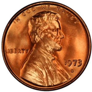 Lincoln Penny - 1973 D Lincoln Penny value and error