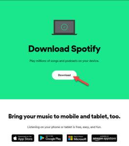 How to download Spotify Pc and Install it