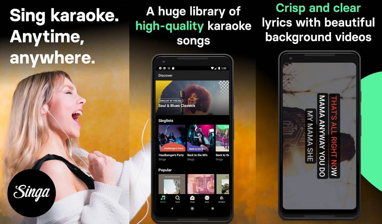 Singa - Places to download free karaoke music