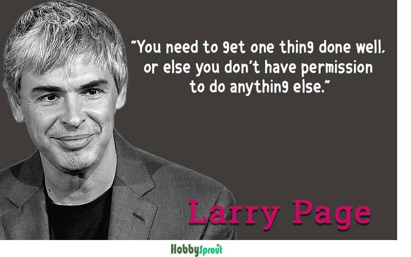 Larry Page Quotes about perseverance