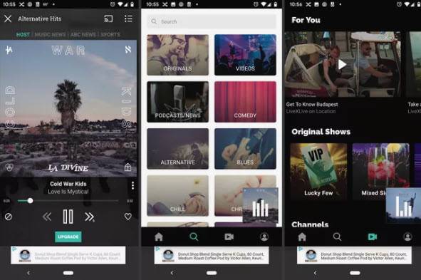 LiveOne Music Streaming App - Best Free music streaming app