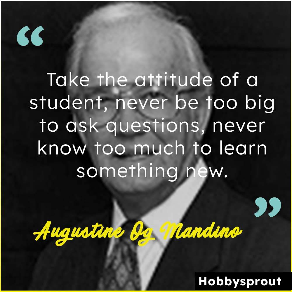 Motivational Quotes by Augustine Og Mandino