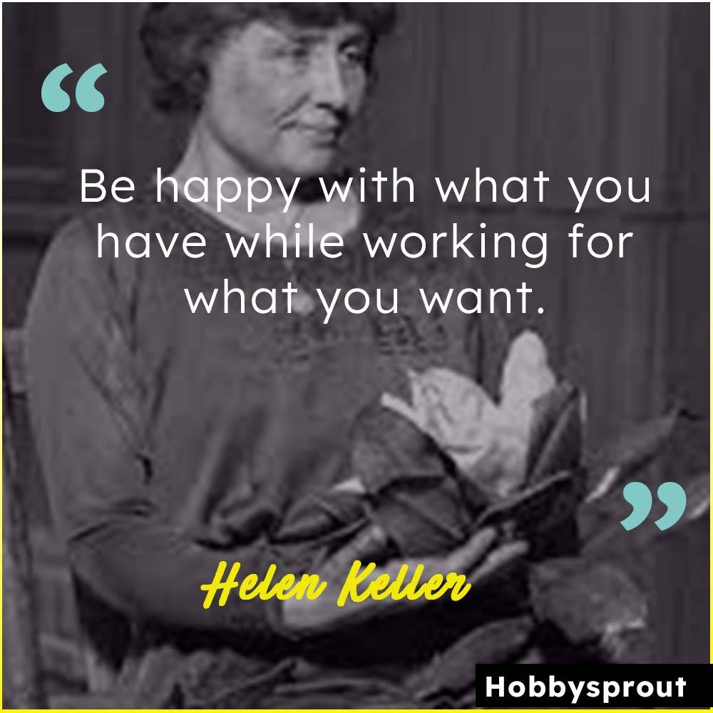 Motivational Quotes by Helen Keller