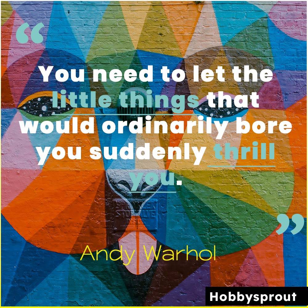 Andy Warhol Quotes about Art