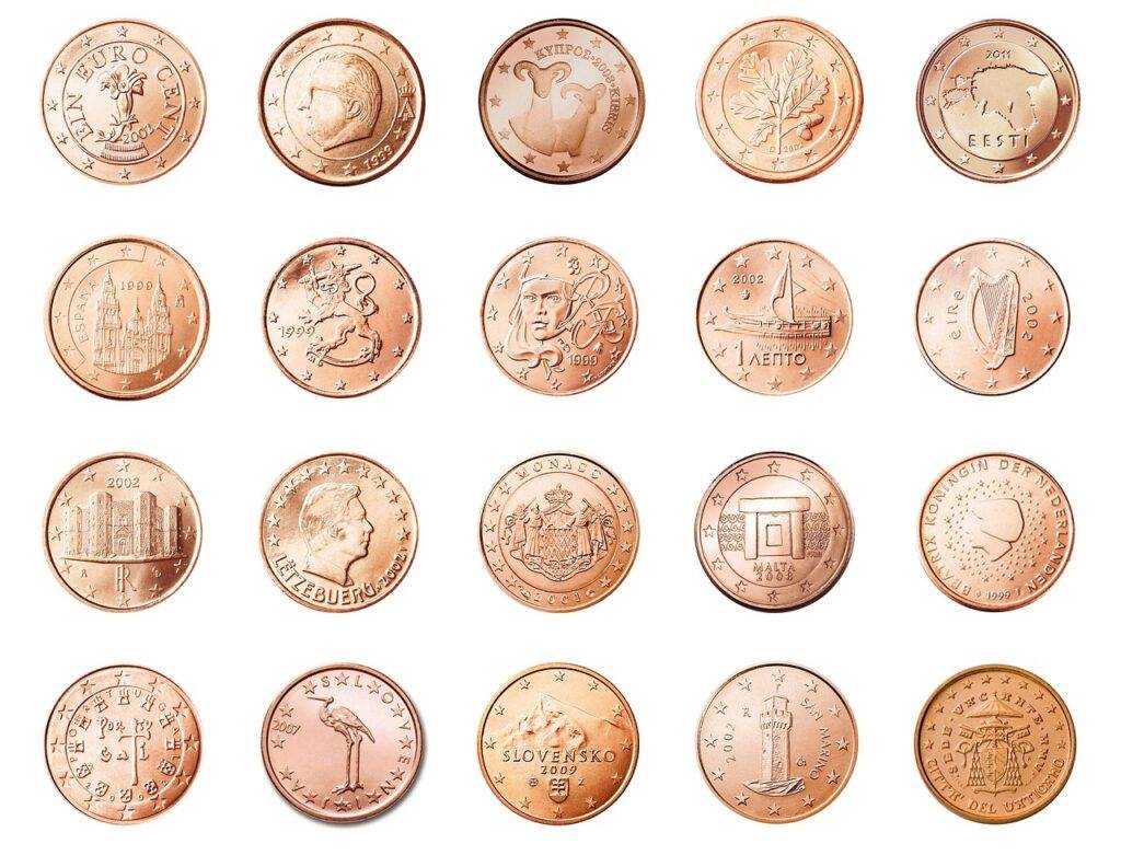 A Series of us coins - Hobbies for Gamers