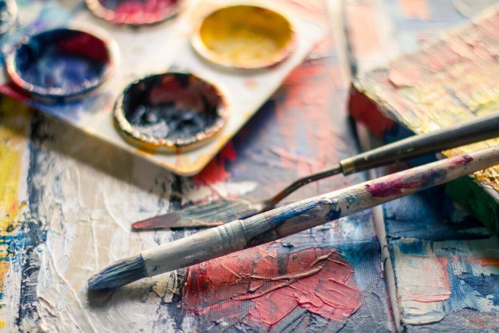 Slow Living Hobbies - Painting Your Way To Calmness